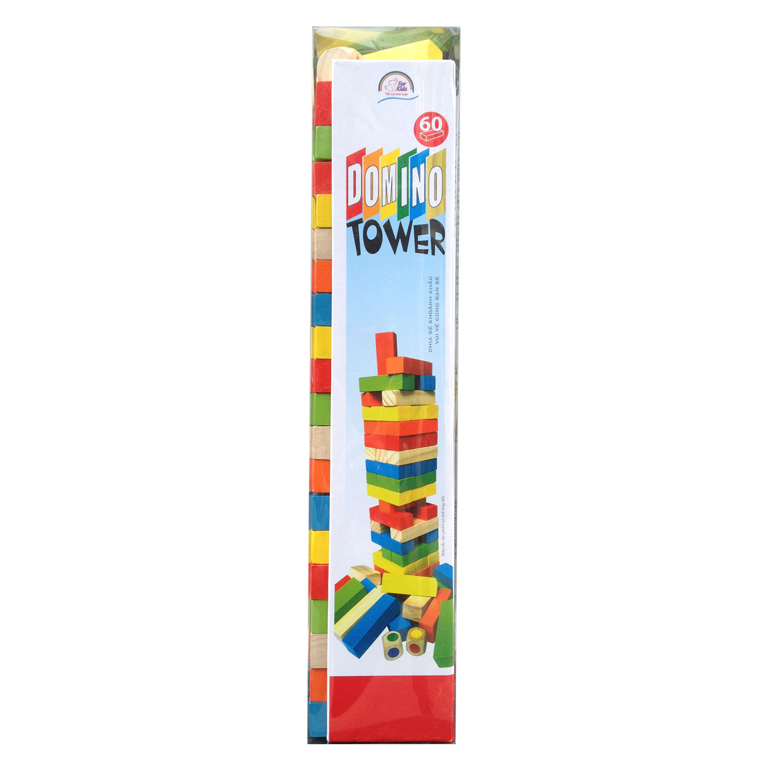 Domino gỗ 60 miếng